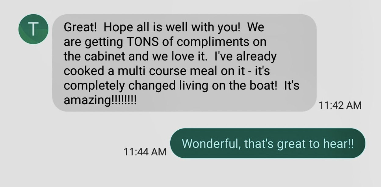 A review about boat repair.