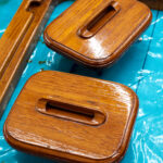 Varnished Drawer Handles