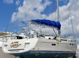 Beneteau teak refinishing boat repair PortCharlotte