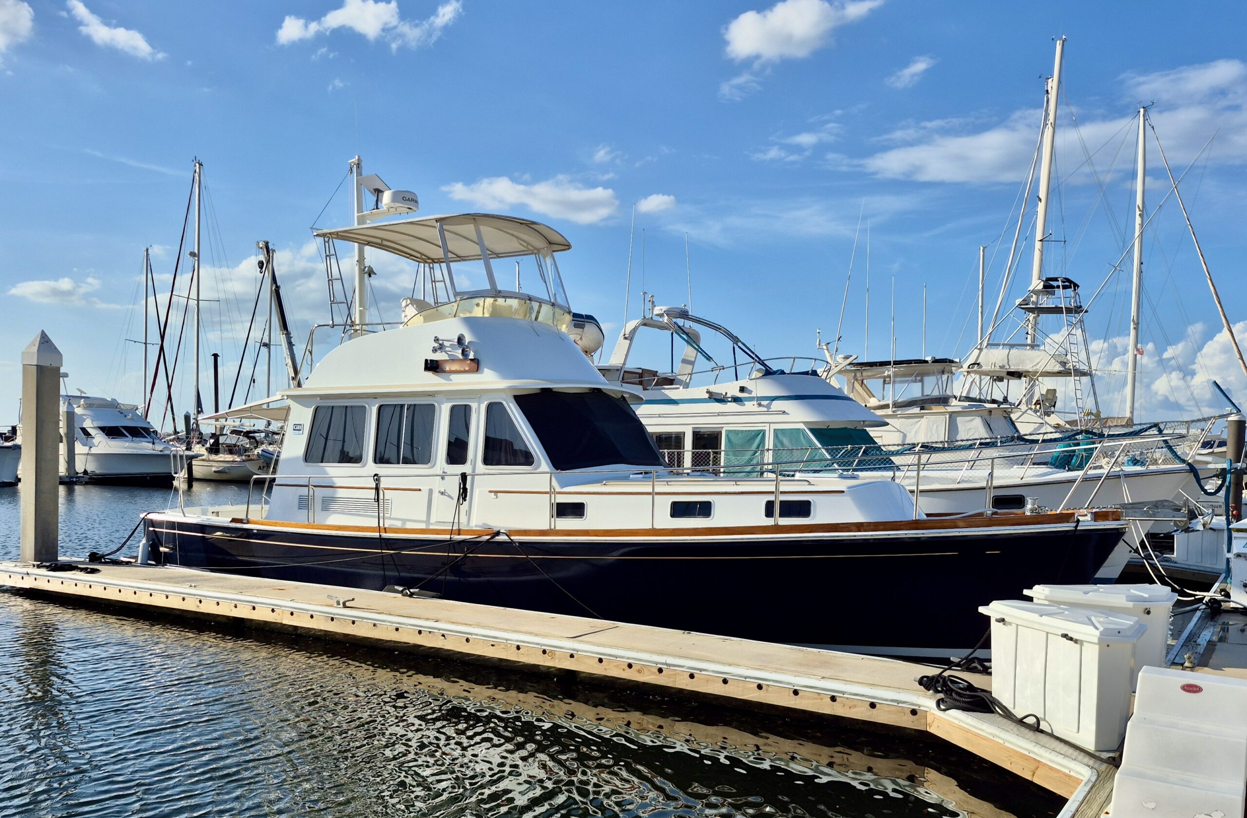 A-A 42 Eastbay Boat Restoration And Yacht Carpentry Bradenton, Florida.