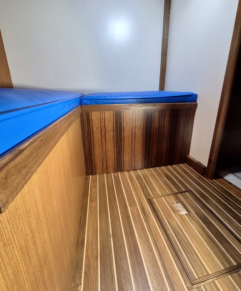 D-Breakfast Nook Yacht Carpentry Repair Restoration Bradenton, Florida.