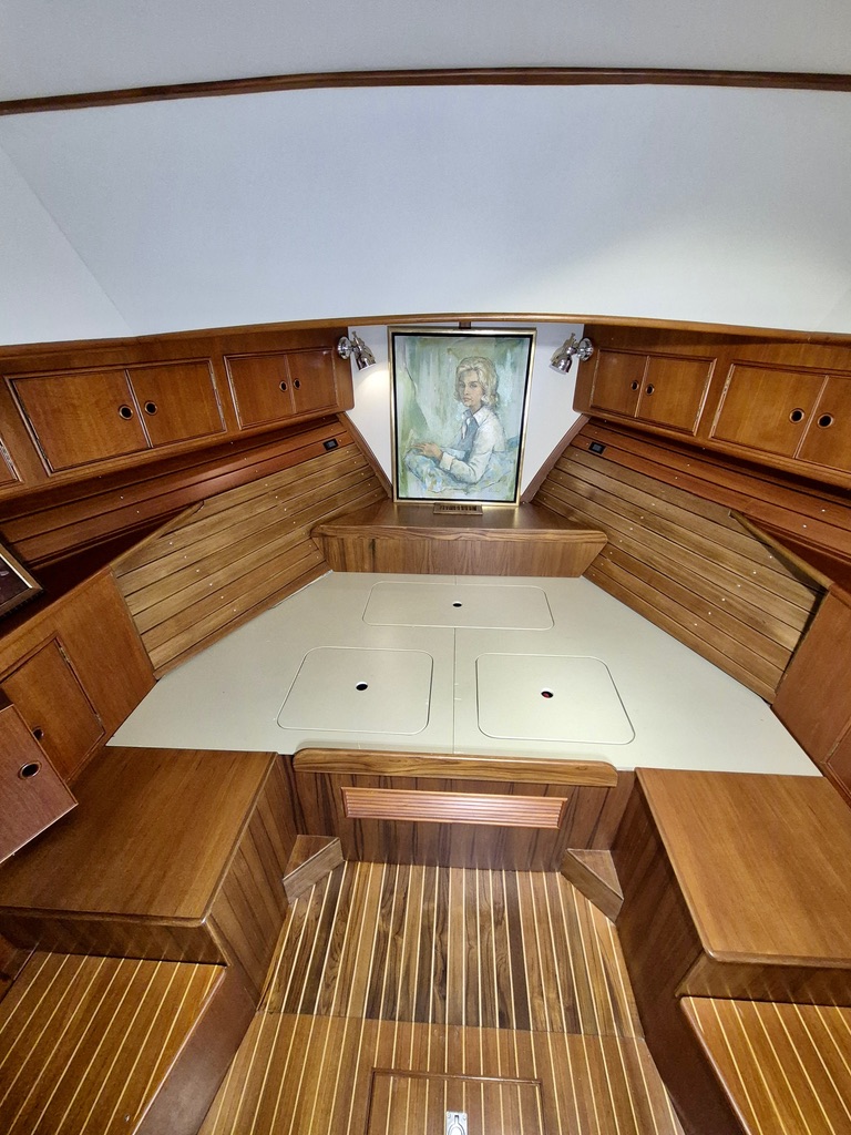 Master Stateroom Boat Woodwork Carpentry Restoration Bradenton Florida