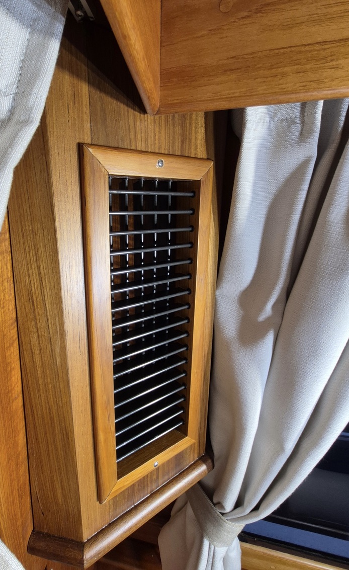 Teak Air Conditioning Grill Boat Repair Bradenton Florida